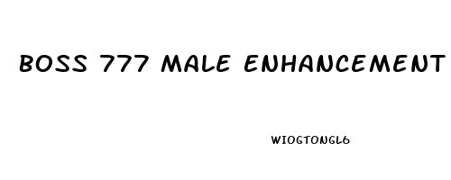 Boss 777 Male Enhancement