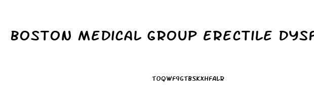 Boston Medical Group Erectile Dysfunction