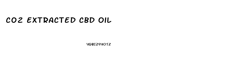C02 Extracted Cbd Oil