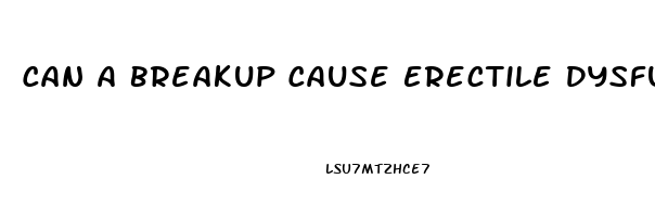 Can A Breakup Cause Erectile Dysfunction