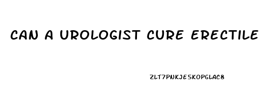 Can A Urologist Cure Erectile Dysfunction