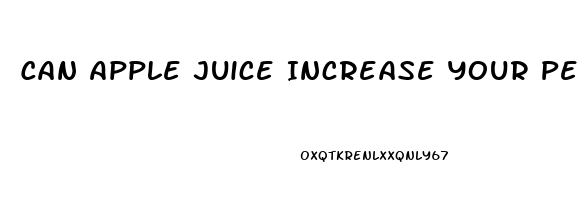 Can Apple Juice Increase Your Penis Size