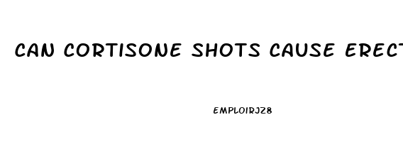 Can Cortisone Shots Cause Erectile Dysfunction