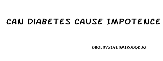 Can Diabetes Cause Impotence