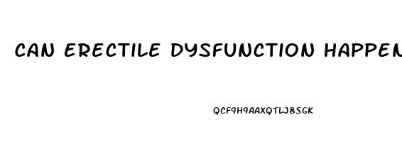 Can Erectile Dysfunction Happen Suddenly