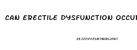 Can Erectile Dysfunction Occur Suddenly