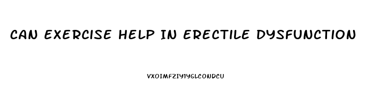 Can Exercise Help In Erectile Dysfunction