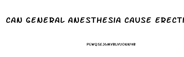 Can General Anesthesia Cause Erectile Dysfunction