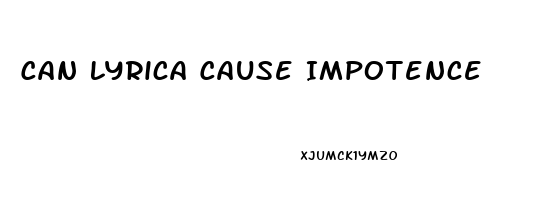 Can Lyrica Cause Impotence