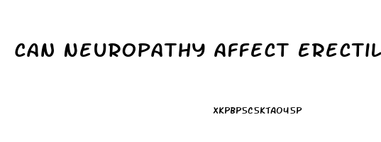 Can Neuropathy Affect Erectile Dysfunction