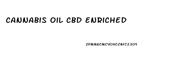 Cannabis Oil Cbd Enriched