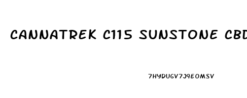 Cannatrek C115 Sunstone Cbd Oil Price
