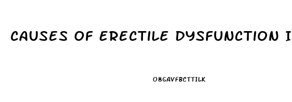 Causes Of Erectile Dysfunction In 40 Year Old