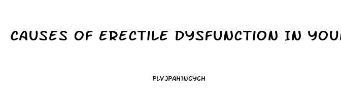 Causes Of Erectile Dysfunction In Young Men