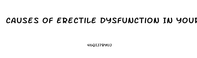 Causes Of Erectile Dysfunction In Your 30s