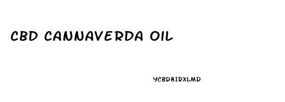 Cbd Cannaverda Oil
