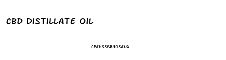 Cbd Distillate Oil