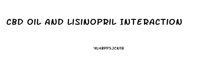 Cbd Oil And Lisinopril Interaction