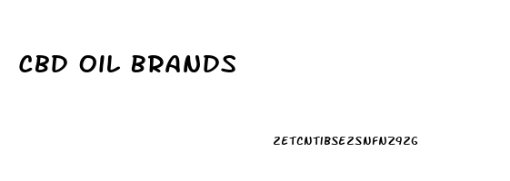 Cbd Oil Brands