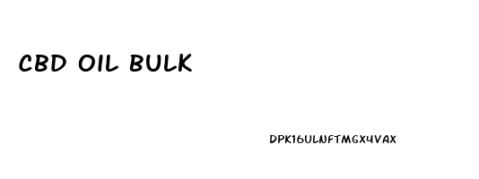 Cbd Oil Bulk