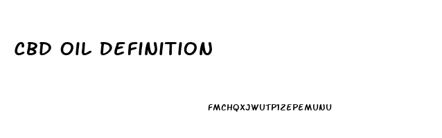 Cbd Oil Definition