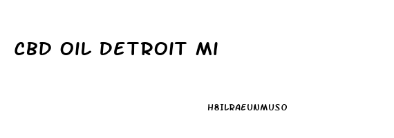Cbd Oil Detroit Mi