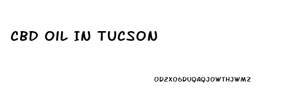 Cbd Oil In Tucson