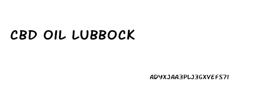 Cbd Oil Lubbock