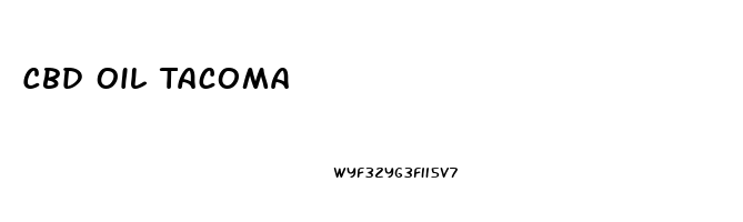 Cbd Oil Tacoma
