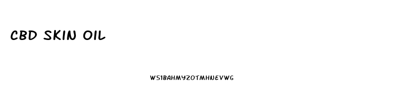 Cbd Skin Oil