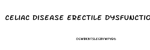 Celiac Disease Erectile Dysfunction