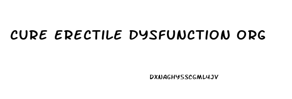 Cure Erectile Dysfunction Org