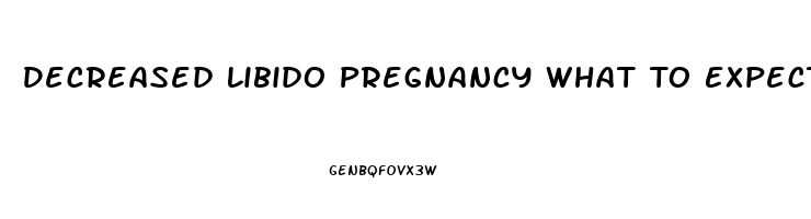 Decreased Libido Pregnancy What To Expect