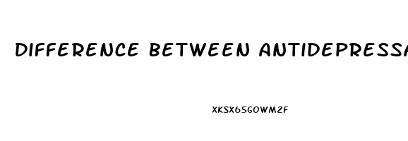 Difference Between Antidepressants And Antianxiety