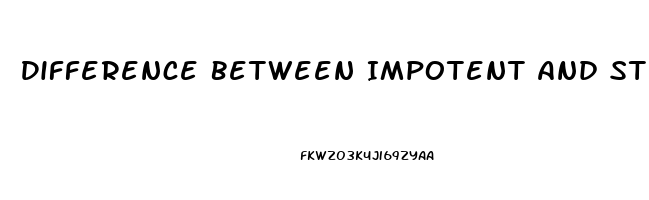 Difference Between Impotent And Sterile