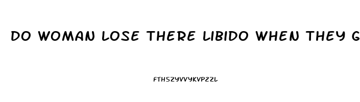 Do Woman Lose There Libido When They Get Old