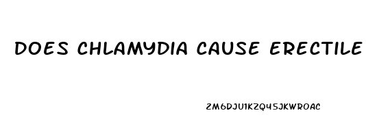 Does Chlamydia Cause Erectile Dysfunction