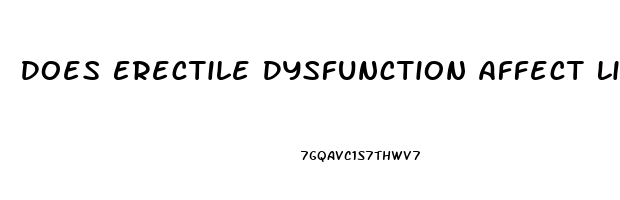 Does Erectile Dysfunction Affect Libido