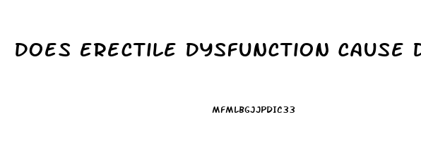 Does Erectile Dysfunction Cause Depression