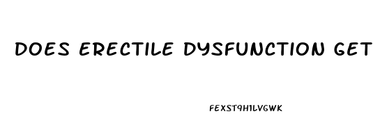 Does Erectile Dysfunction Get Worse Over Time