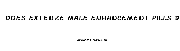 Does Extenze Male Enhancement Pills Really Work