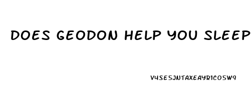 Does Geodon Help You Sleep