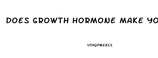 Does Growth Hormone Make Your Penis Bigger