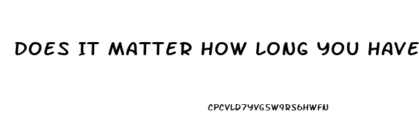 Does It Matter How Long You Have Been Married To Obtain Anullment For Impotence