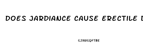 Does Jardiance Cause Erectile Dysfunction