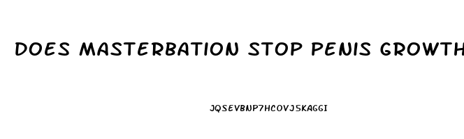 Does Masterbation Stop Penis Growth