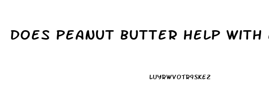 Does Peanut Butter Help With Erectile Dysfunction