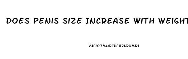 Does Penis Size Increase With Weight Loss