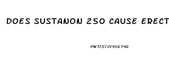 Does Sustanon 250 Cause Erectile Dysfunction