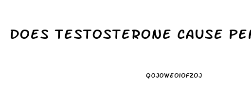Does Testosterone Cause Penis Growth